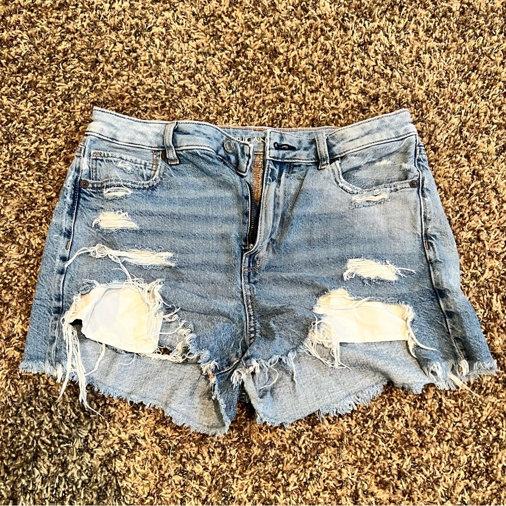 American Eagle denim mom short